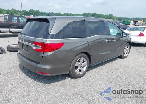 2019 Honda Odyssey Ex z USA, uszkodzony, nr VIN 5FNRL6H51KB117415